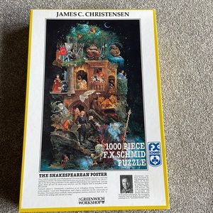 The Shakespearean Poster 1000 piece puzzle
